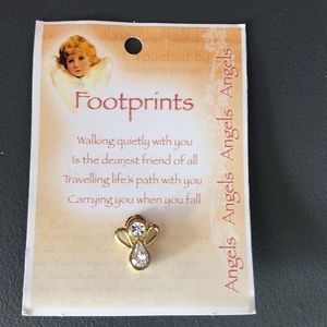 Guardian Angel Pin Footprints 👣